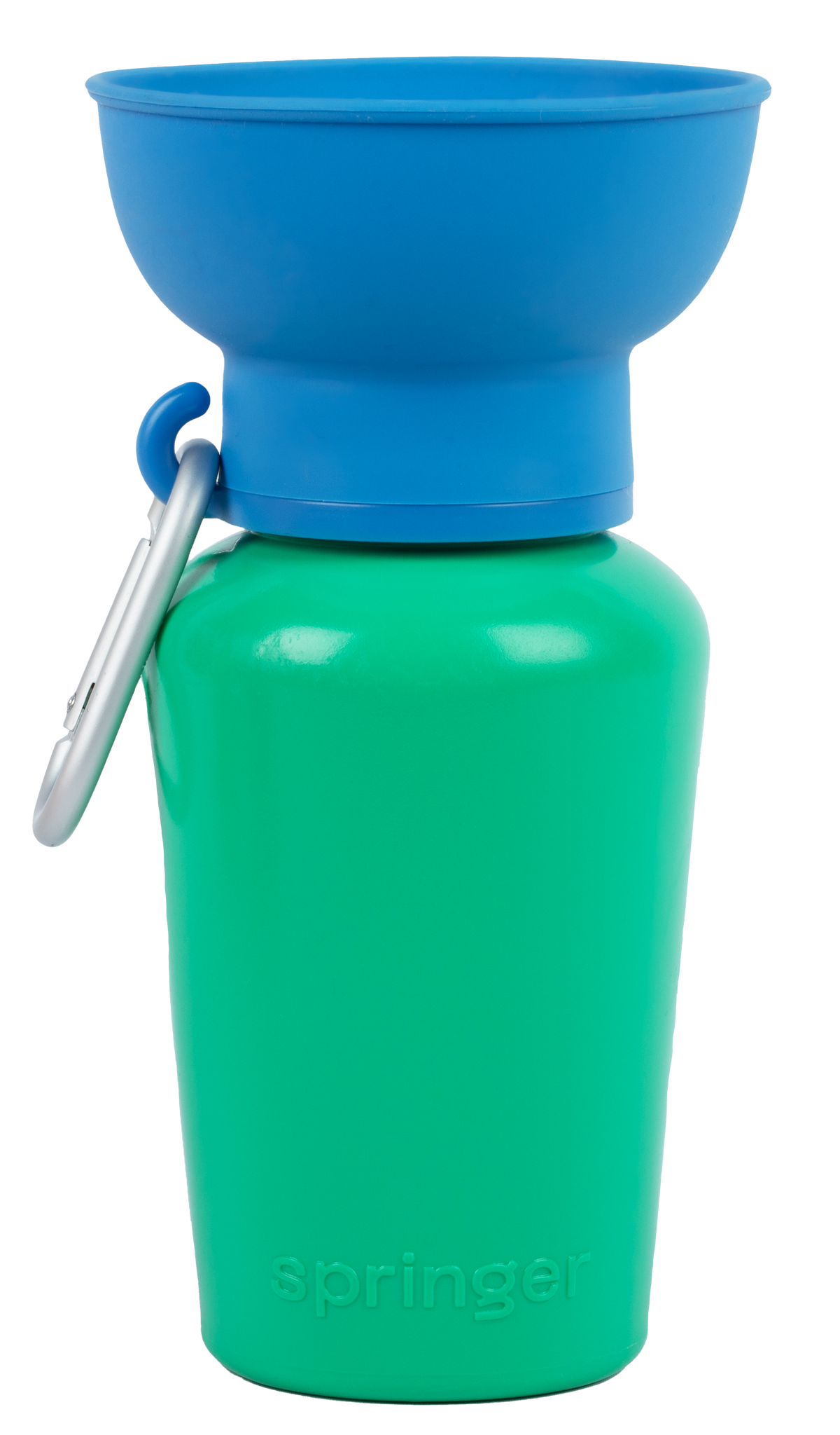 Springer Flip Dog Travel Water Bottle Basil/Blueberry