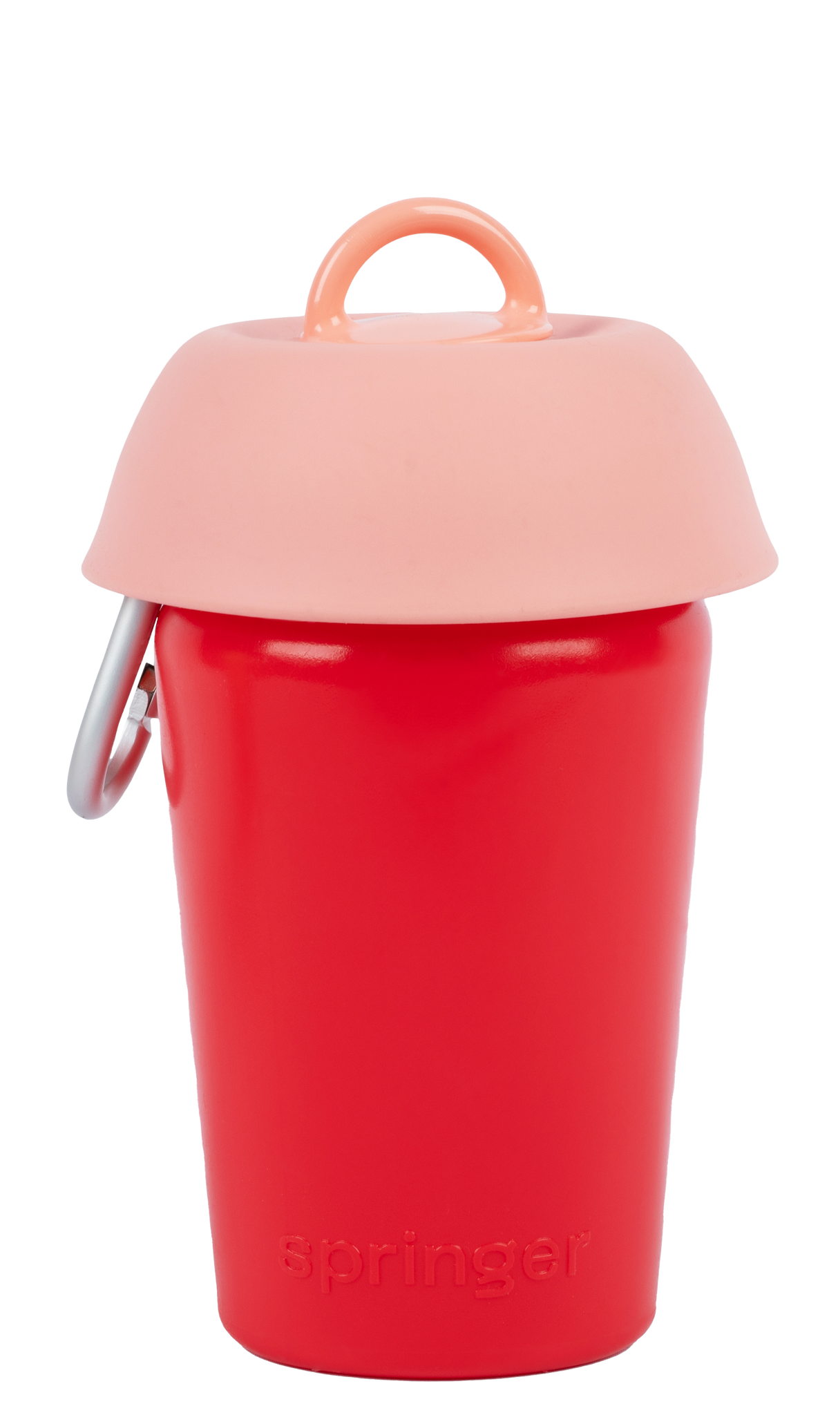 Springer Flip Dog Travel Water Bottle Strawberry/Guava
