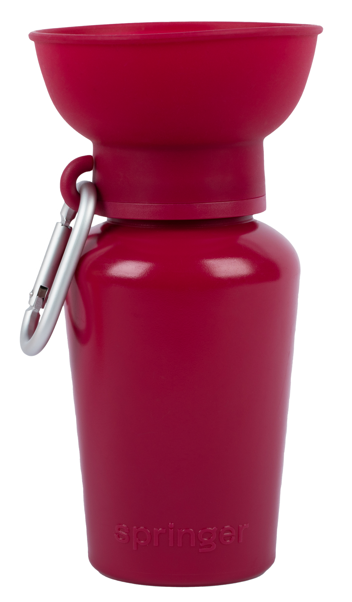 Springer Flip Dog Travel Water Bottle Mulberry
