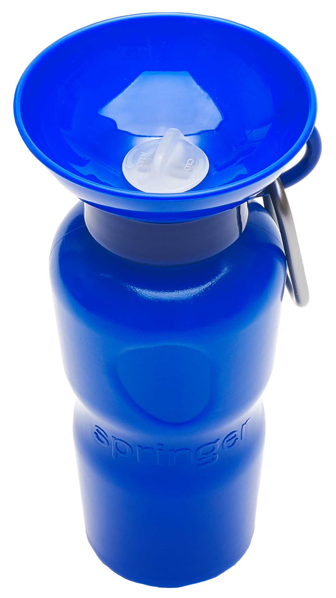 Springer Dog Water Bottle | Portable Travel Water Bottle Dispenser For Dogs  - As Seen on Shark Tank | Patented, Leak-Proof Bottles Fill Bowl With