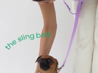 Sling Bag + Dog Leash